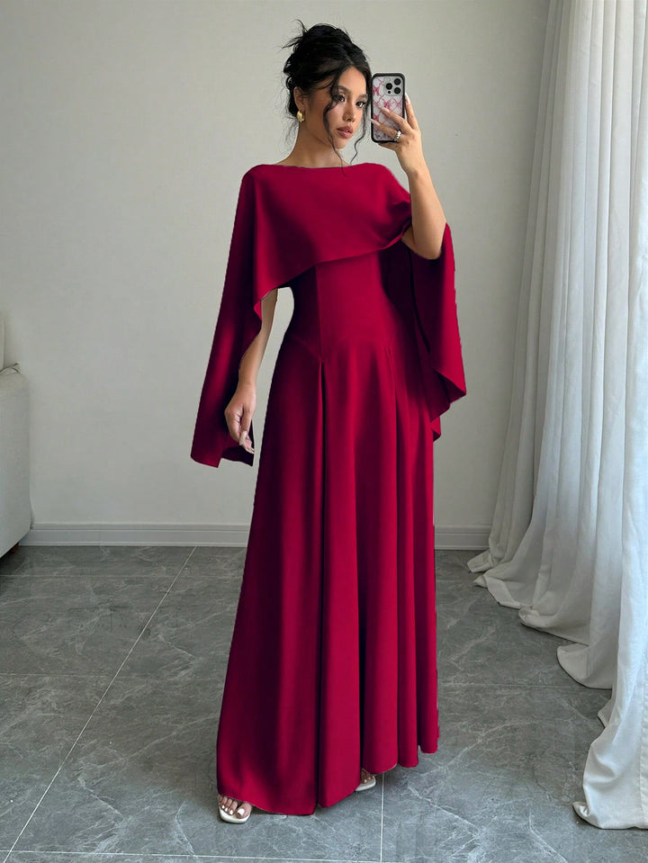 Rochie maxi SHEIN, vișiniu