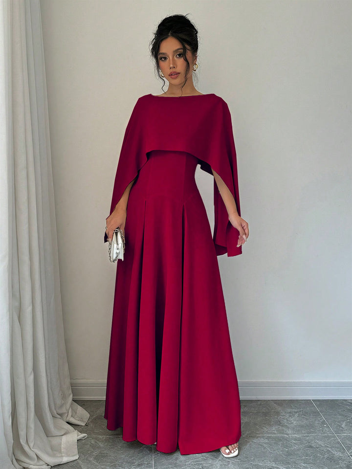 Rochie maxi SHEIN, vișiniu