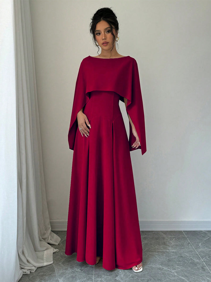 Rochie maxi SHEIN, vișiniu