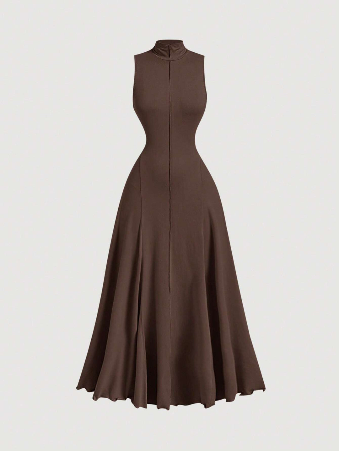 Rochie maxi SHEIN, maro