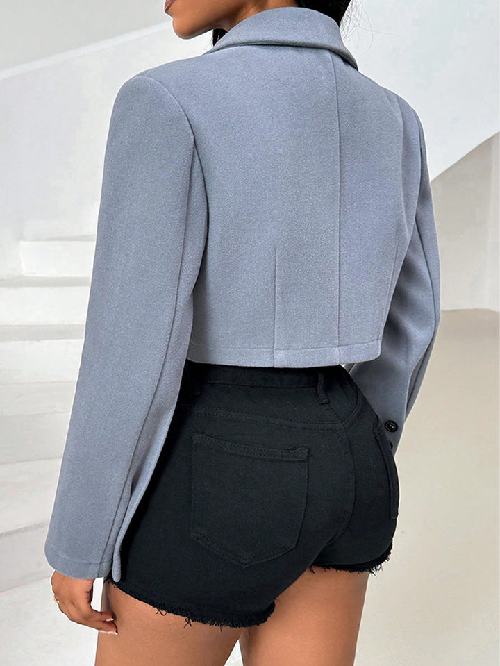 SHEIN kabát, türkiz