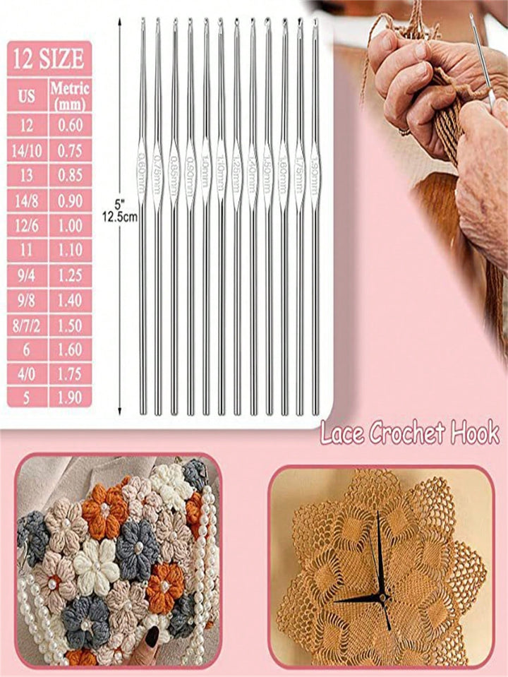 Horgolt készlet SHEIN, vegyes színek
