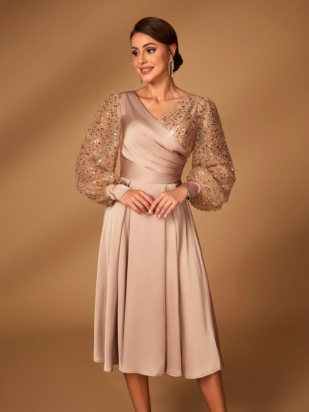 Rochie SHEIN, auriu