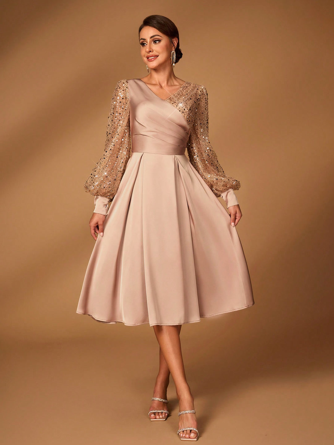 Rochie SHEIN, auriu
