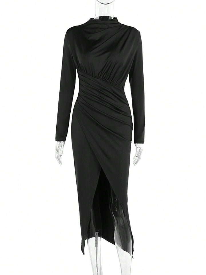 Rochie maxi SHEIN, negru