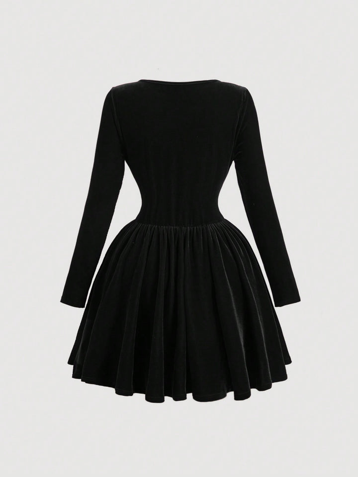 Rochie scurtă SHEIN, negru