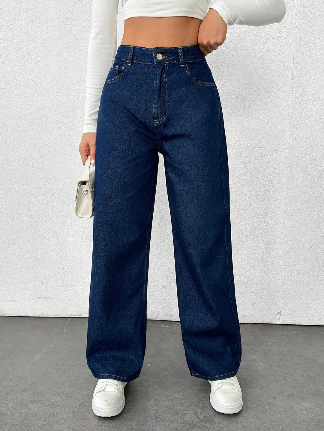 Jeans SHEIN, albastru