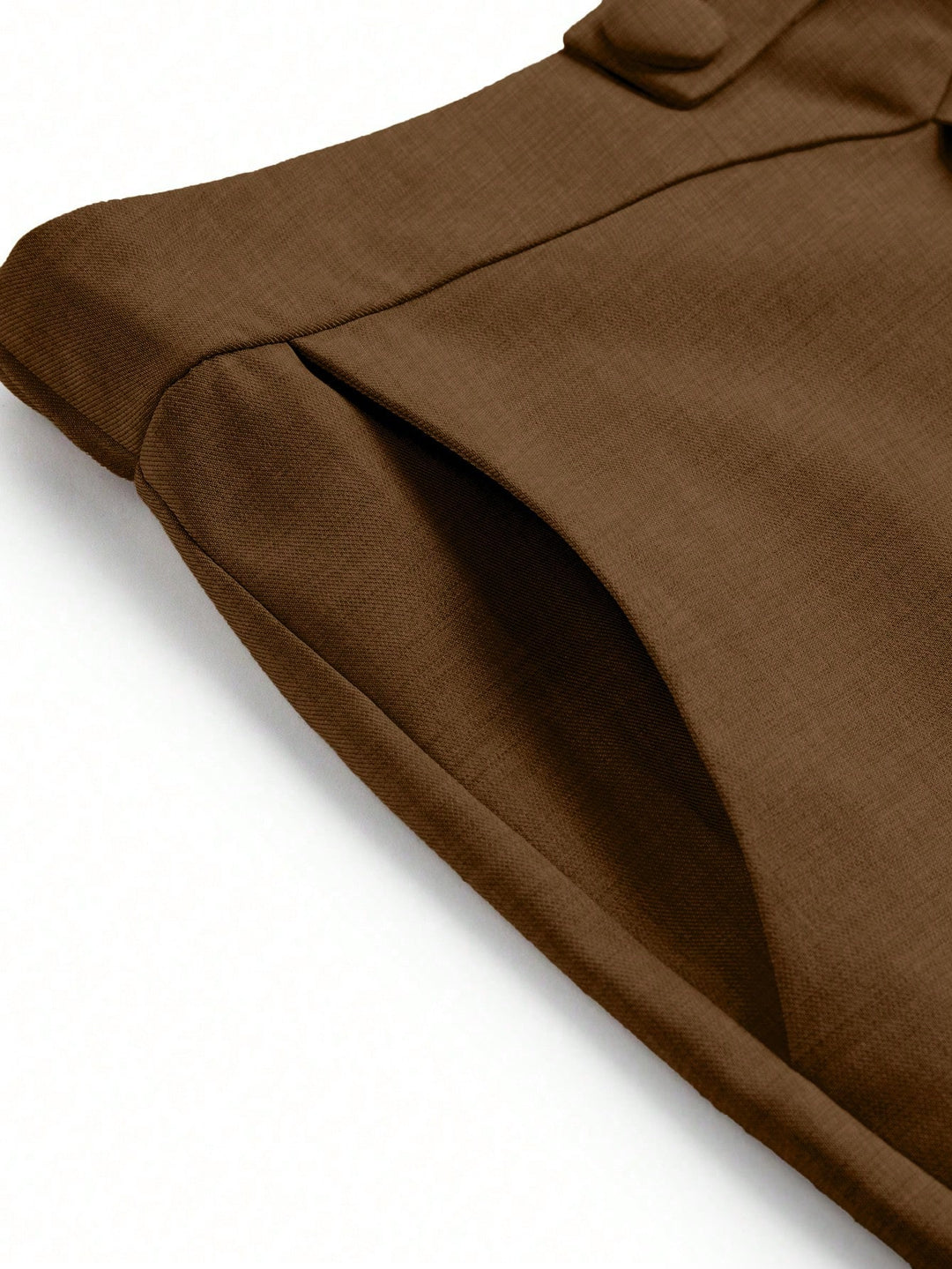 Pantaloni SHEIN, maro