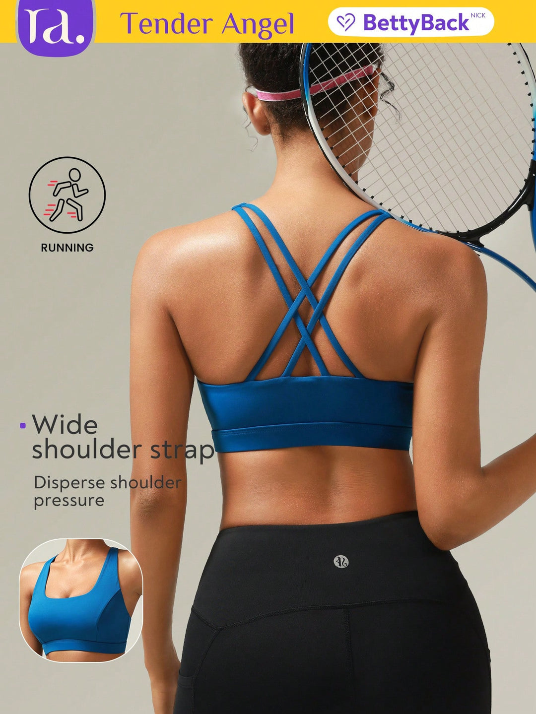 Top sport SHEIN, albastru