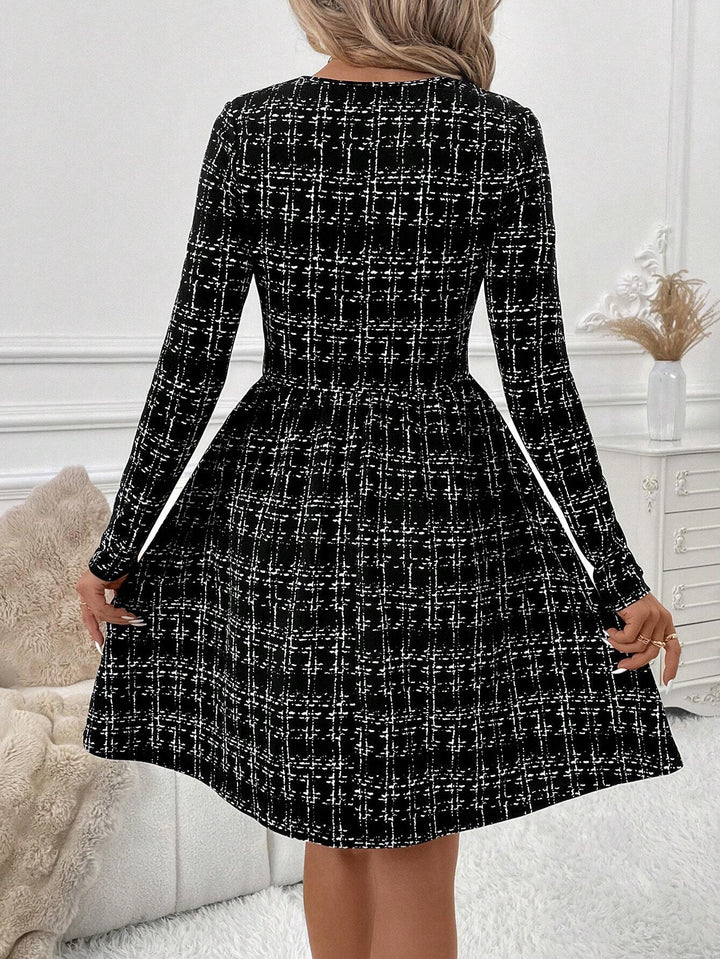 SHEIN mini ruha, fekete