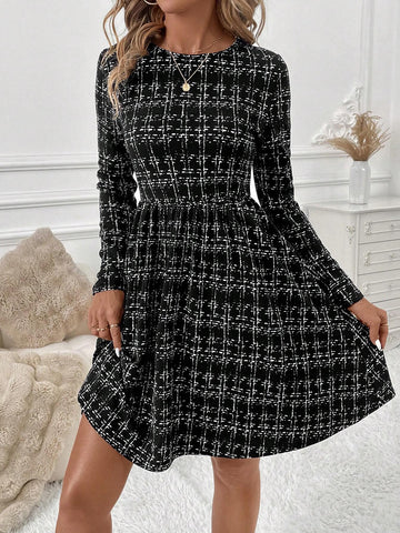 SHEIN mini ruha, fekete