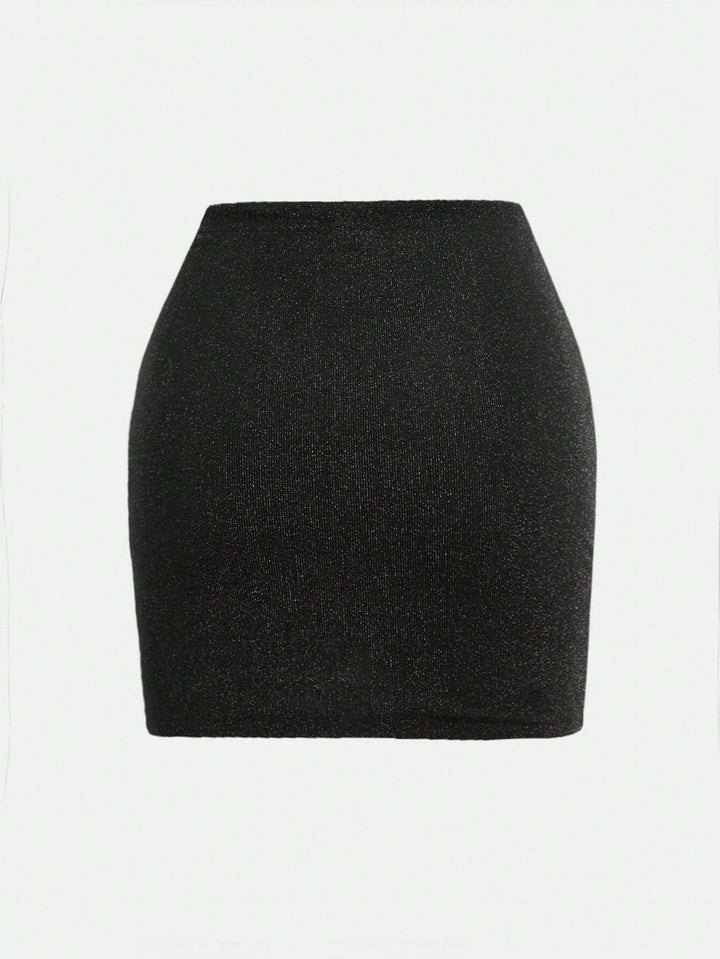 SHEIN szoknya, fekete