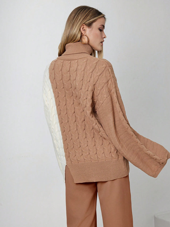 Pulover SHEIN, kaki