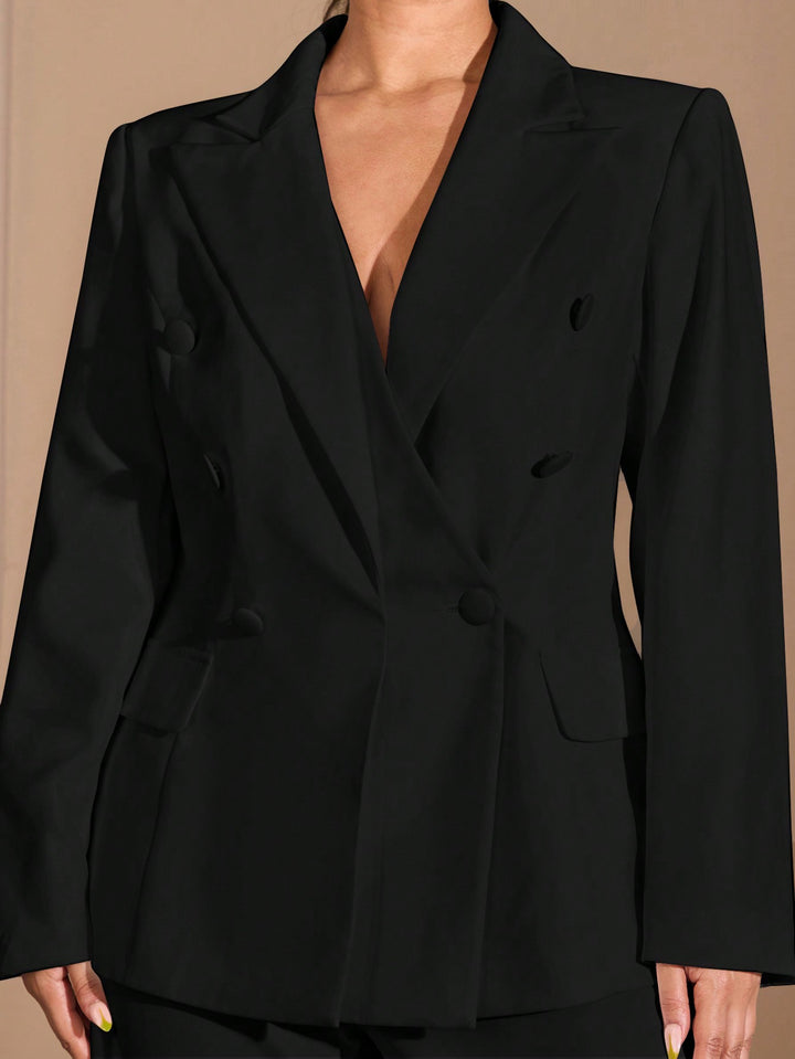 Sacou SHEIN, negru