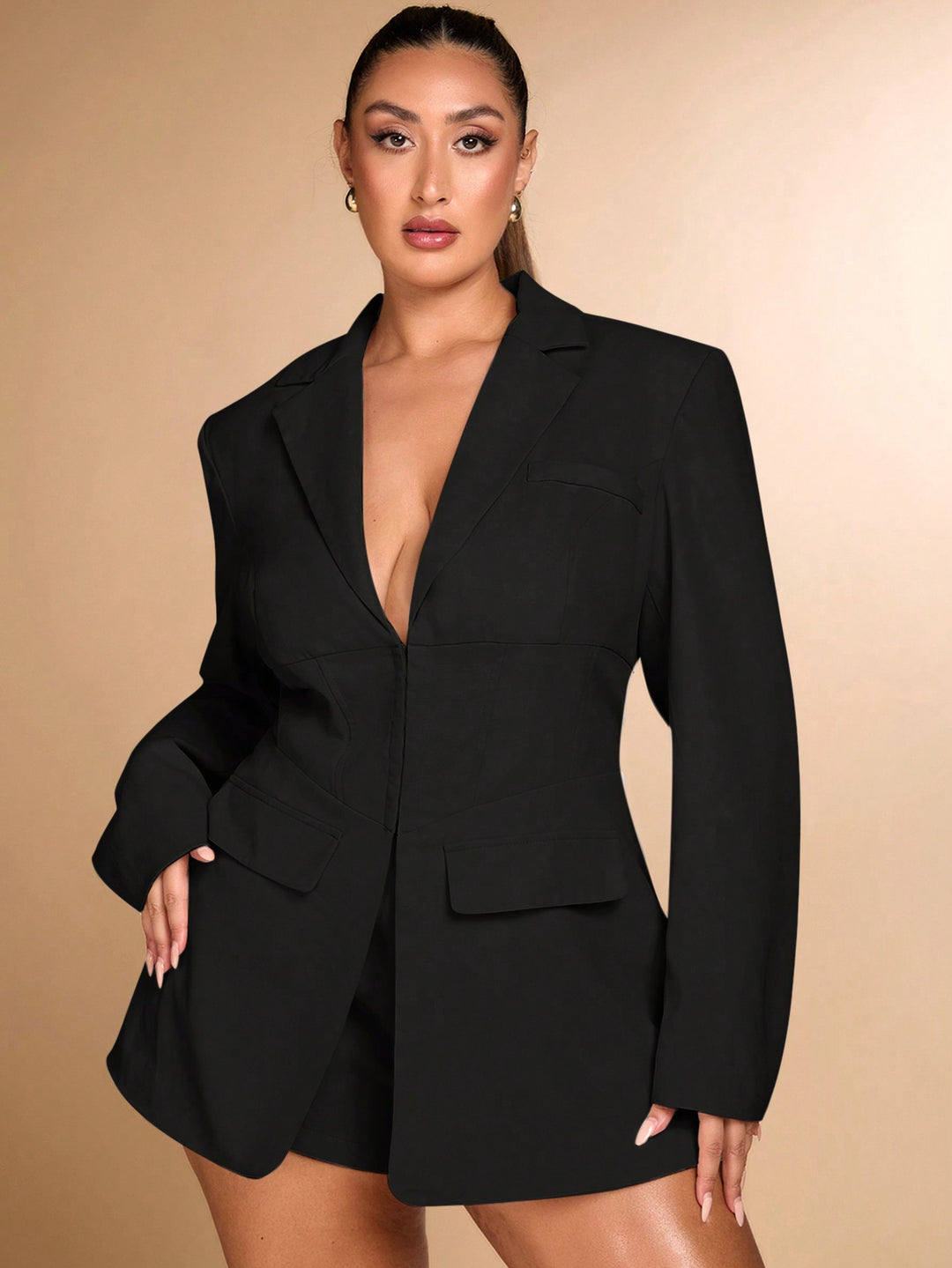 Costum SHEIN, negru
