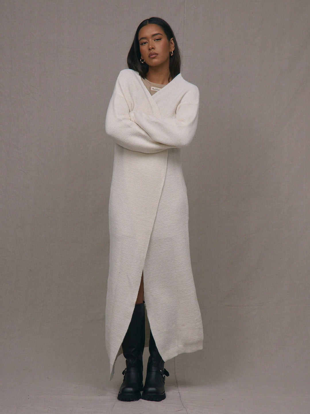 Cardigan SHEIN, bej