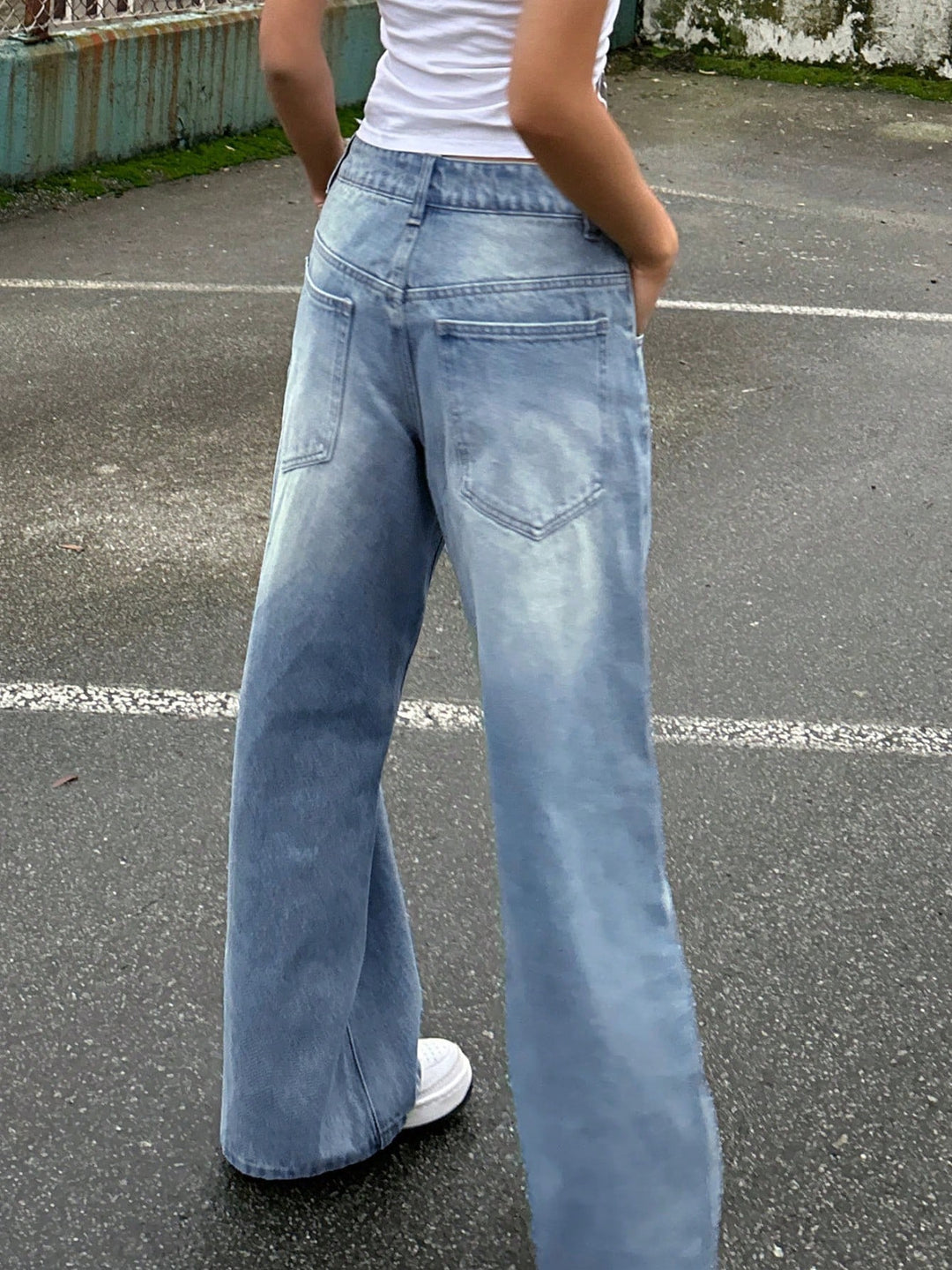 Jeans SHEIN, albastru