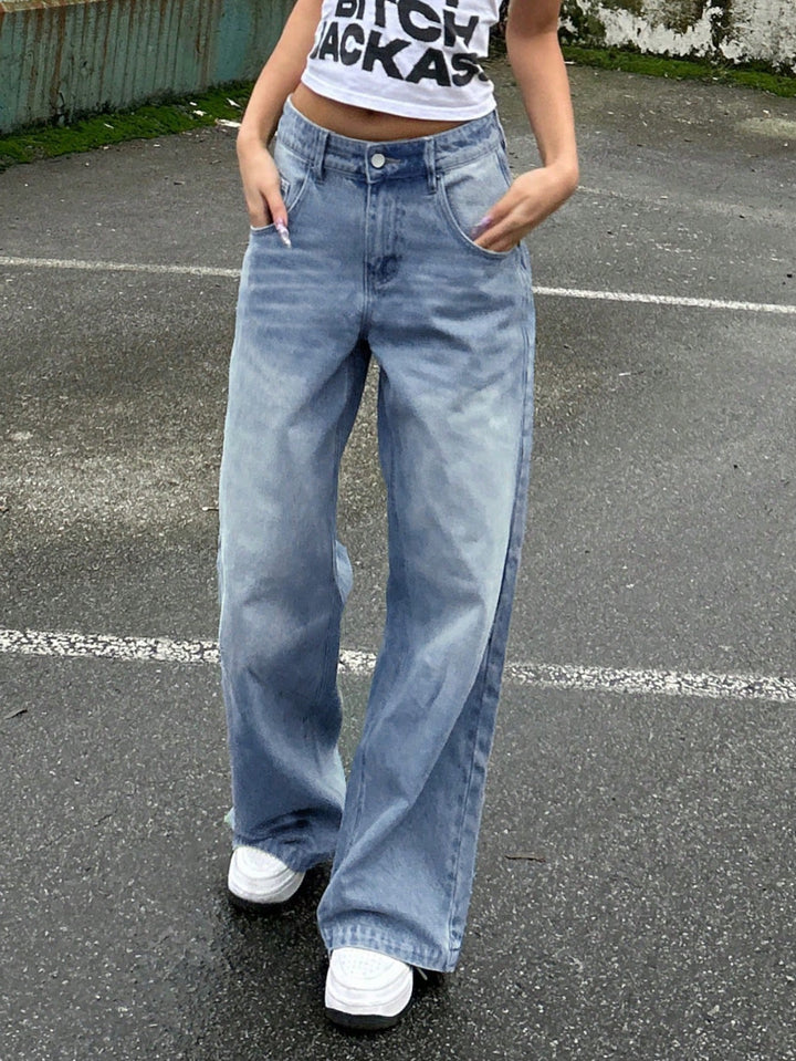 Jeans SHEIN, albastru