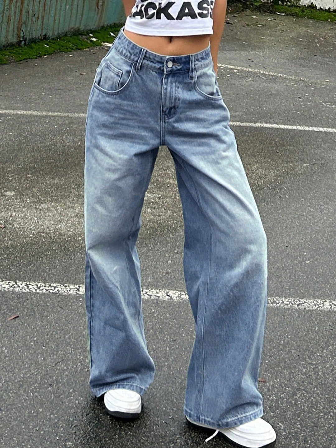 Jeans SHEIN, albastru