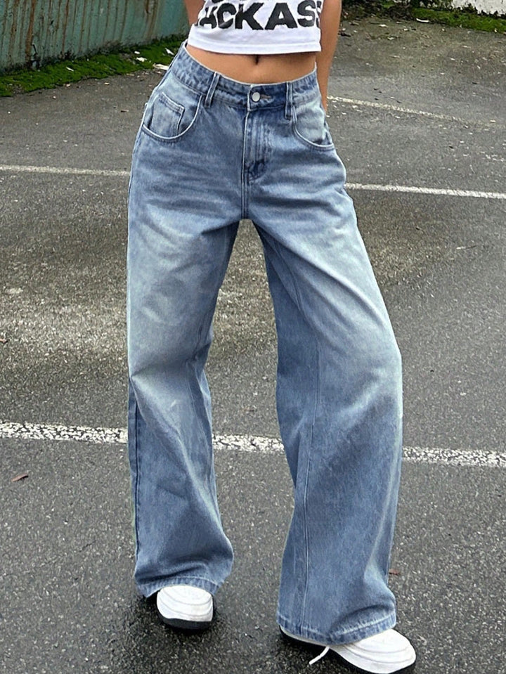 Jeans SHEIN, albastru
