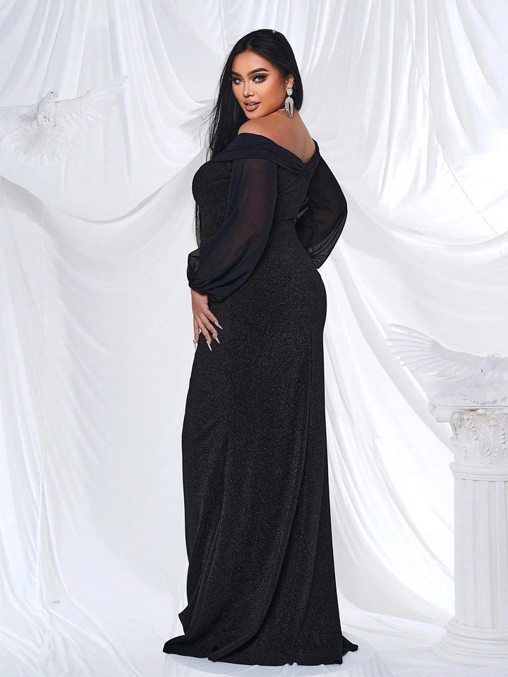 Rochie de ocazie SHEIN, negru