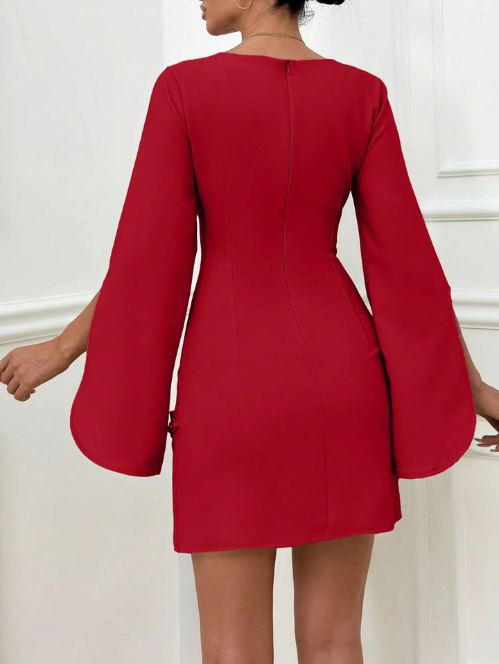 Rochie mini SHEIN, roșu