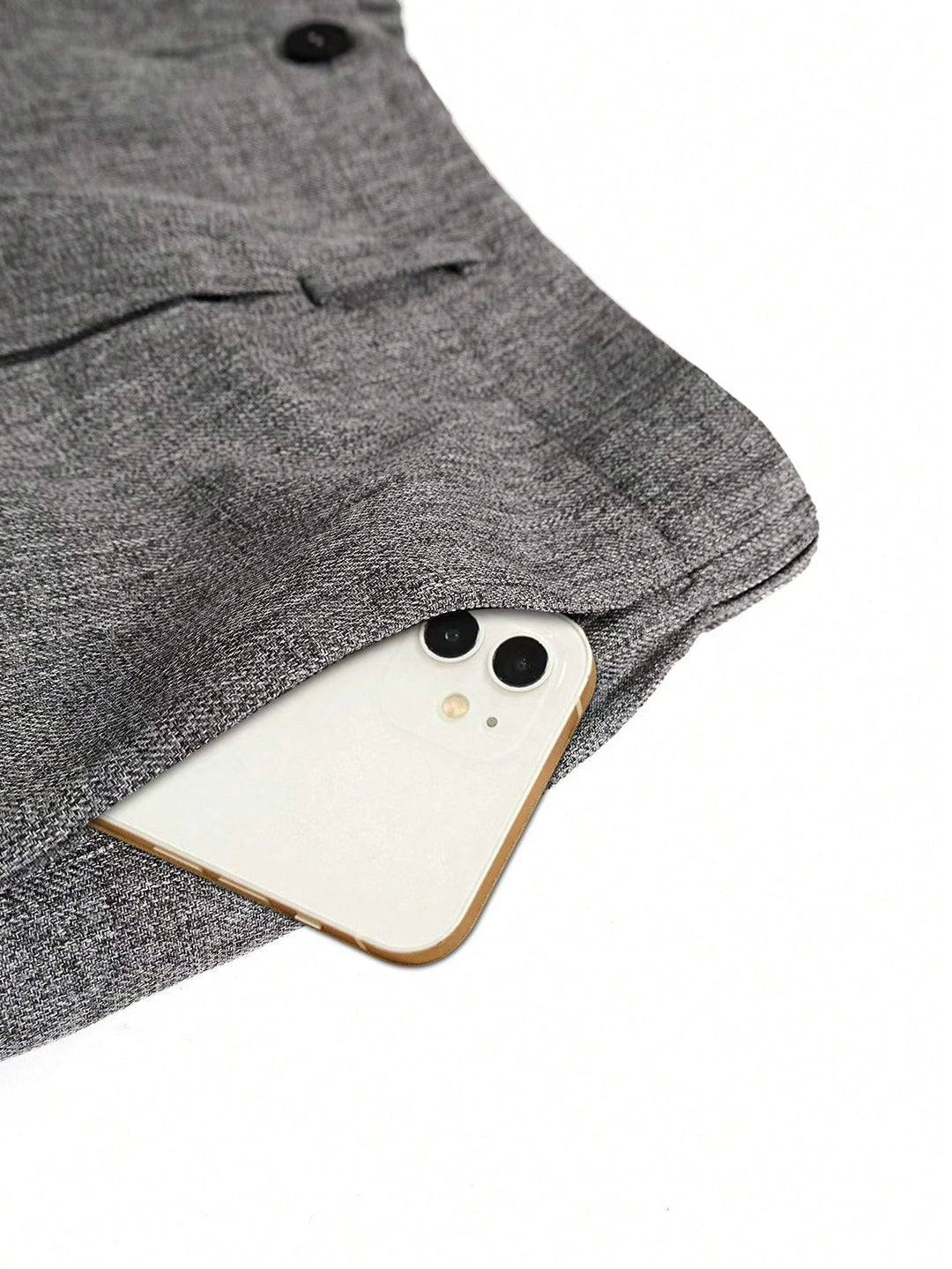 Pantalon de costum SHEIN, gri