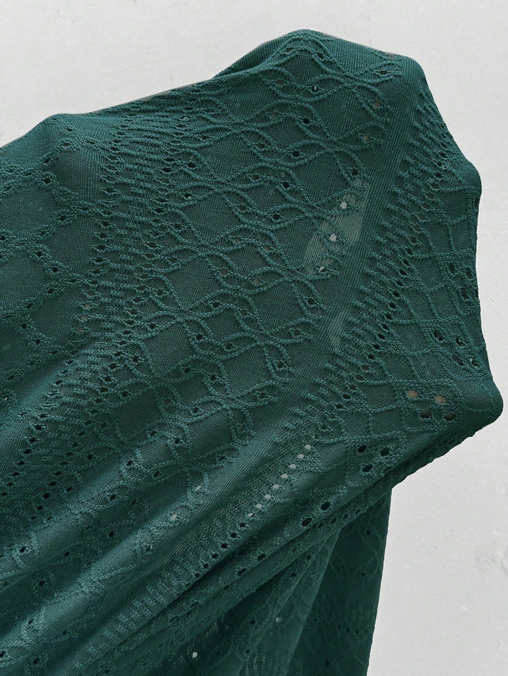 Rochie midi SHEIN, verde