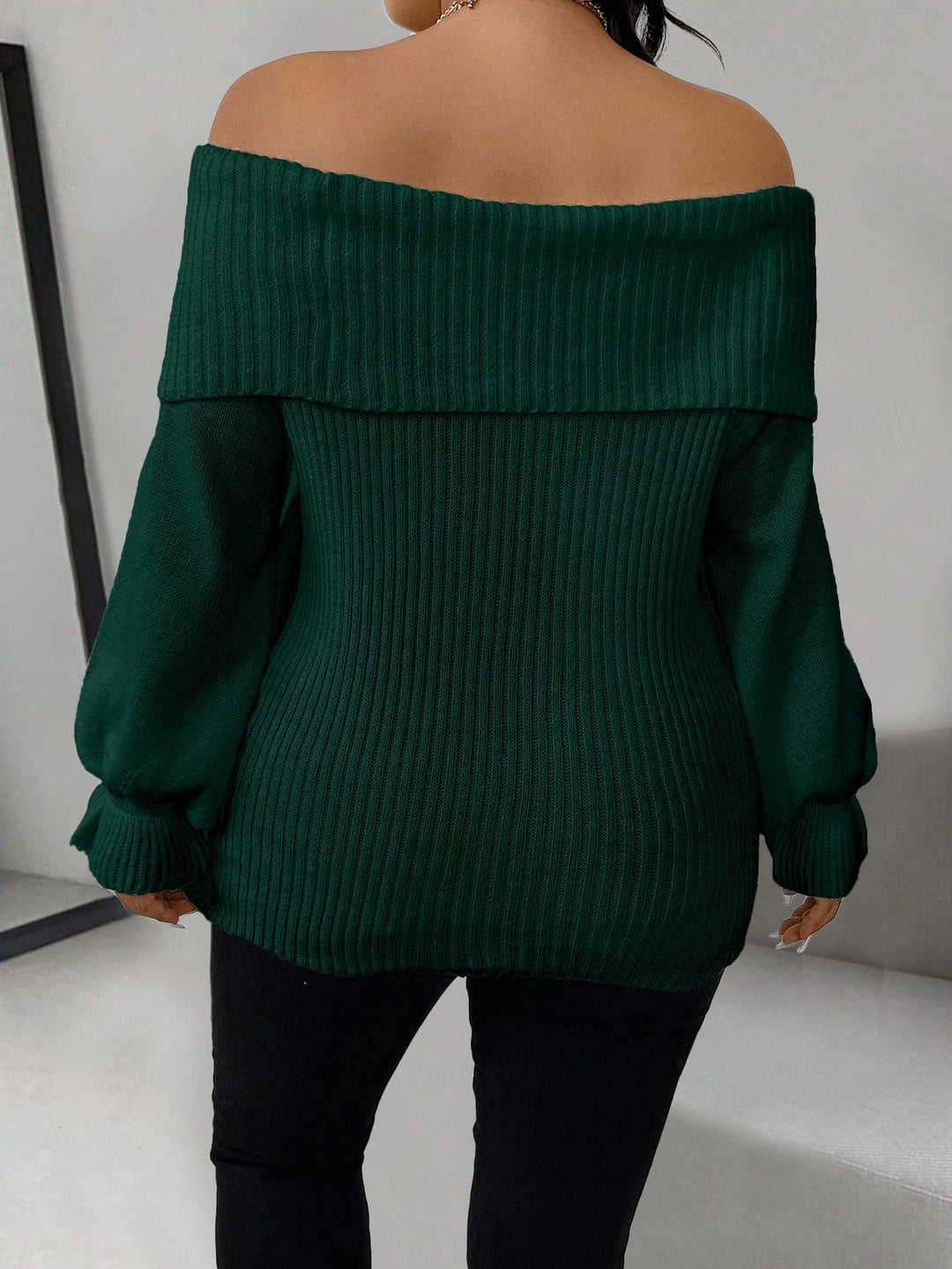 SHEIN pulóver, zöld