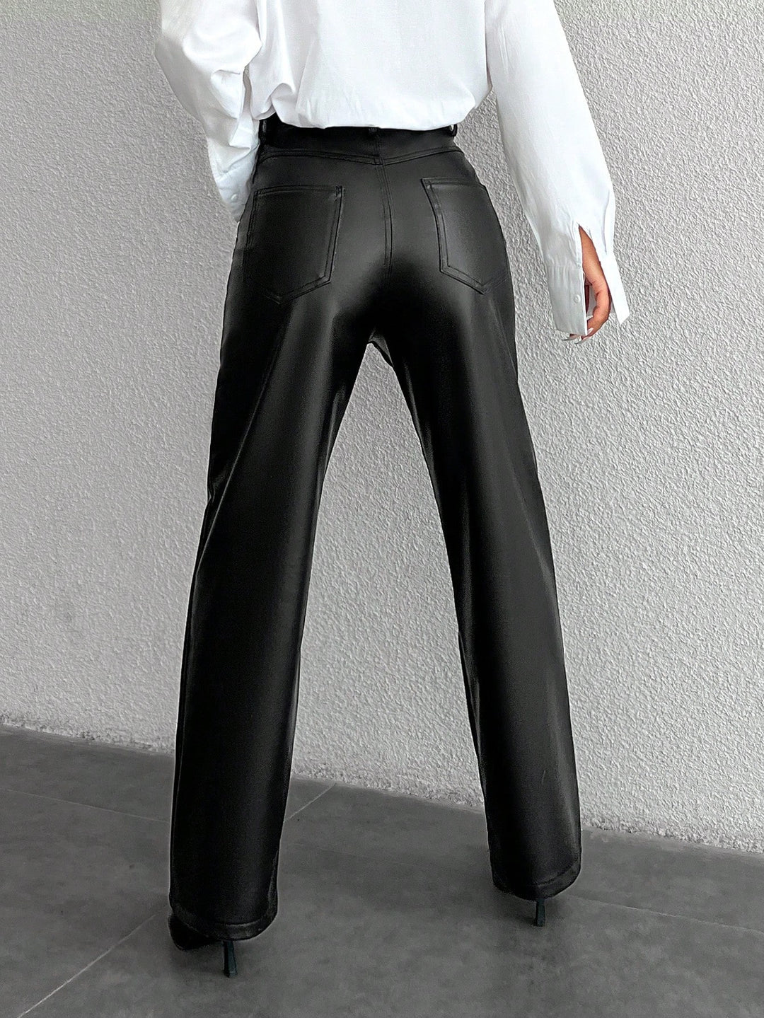 Pantaloni SHEIN, negru