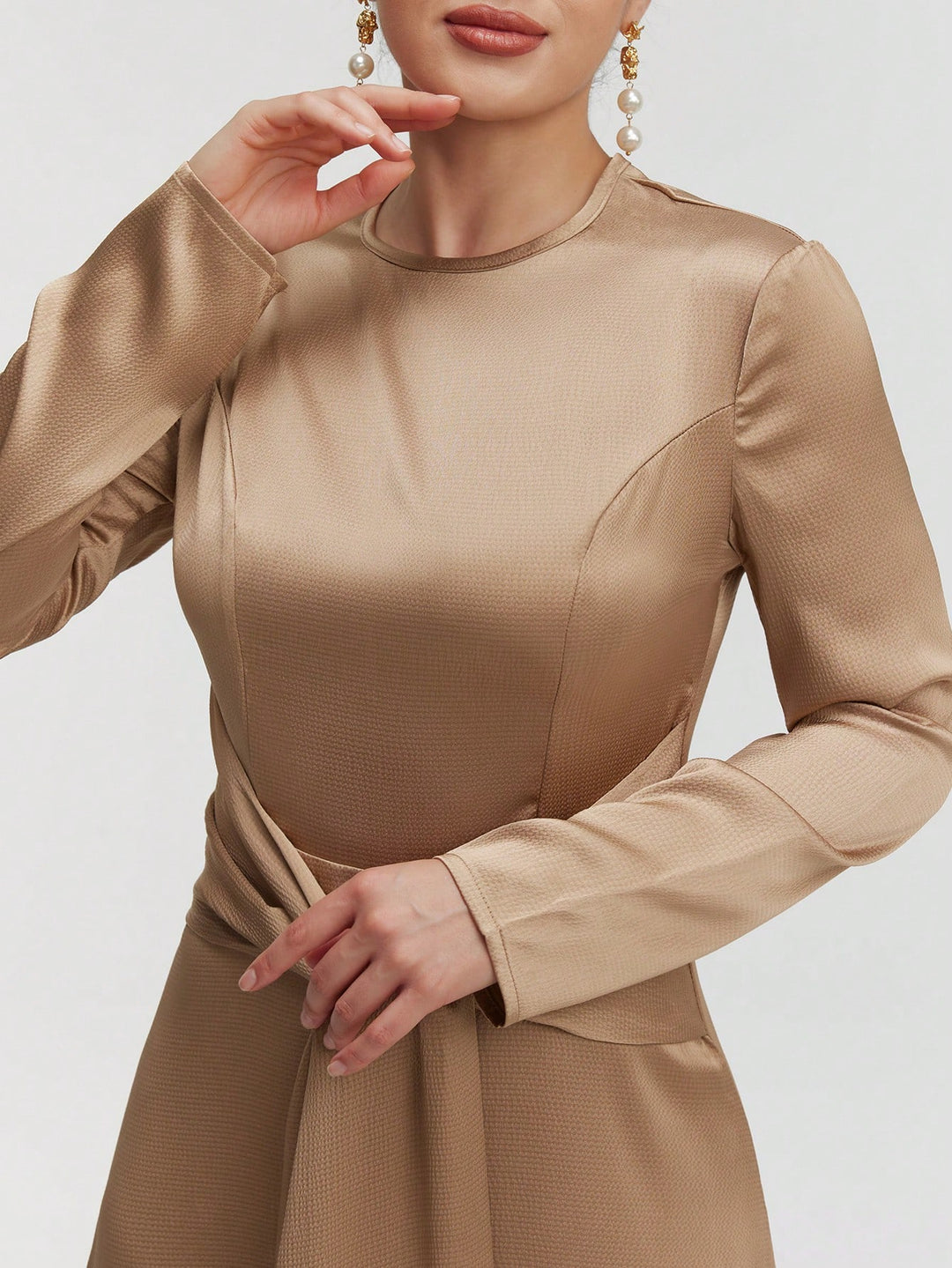 Rochie SHEIN, kaki