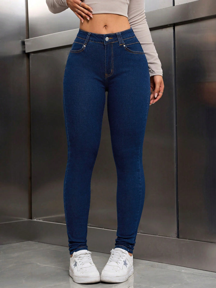 Jeans SHEIN, albastru