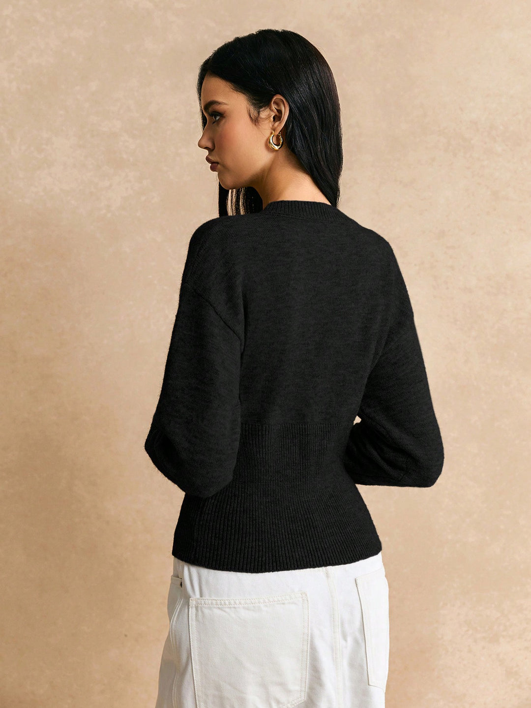 Cardigan SHEIN, negru