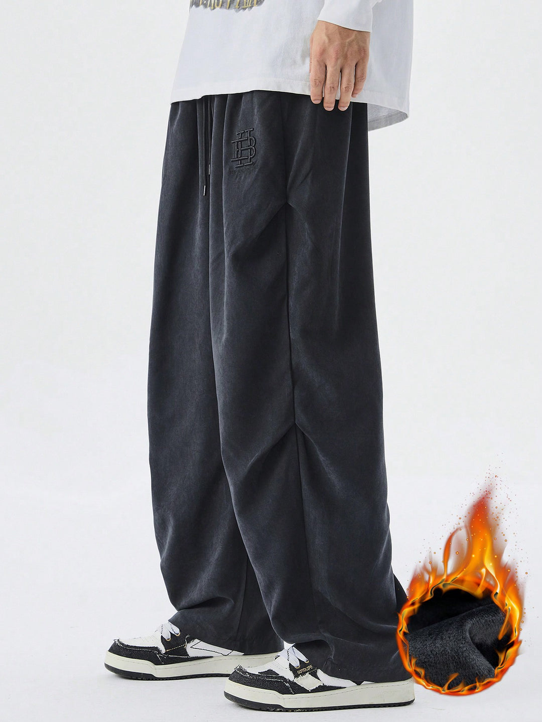Pantaloni SHEIN, negru
