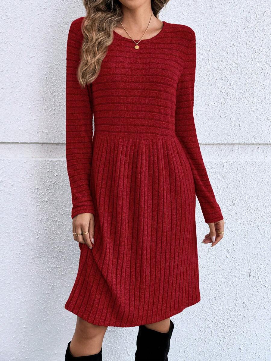 Rochie midi SHEIN, roșu
