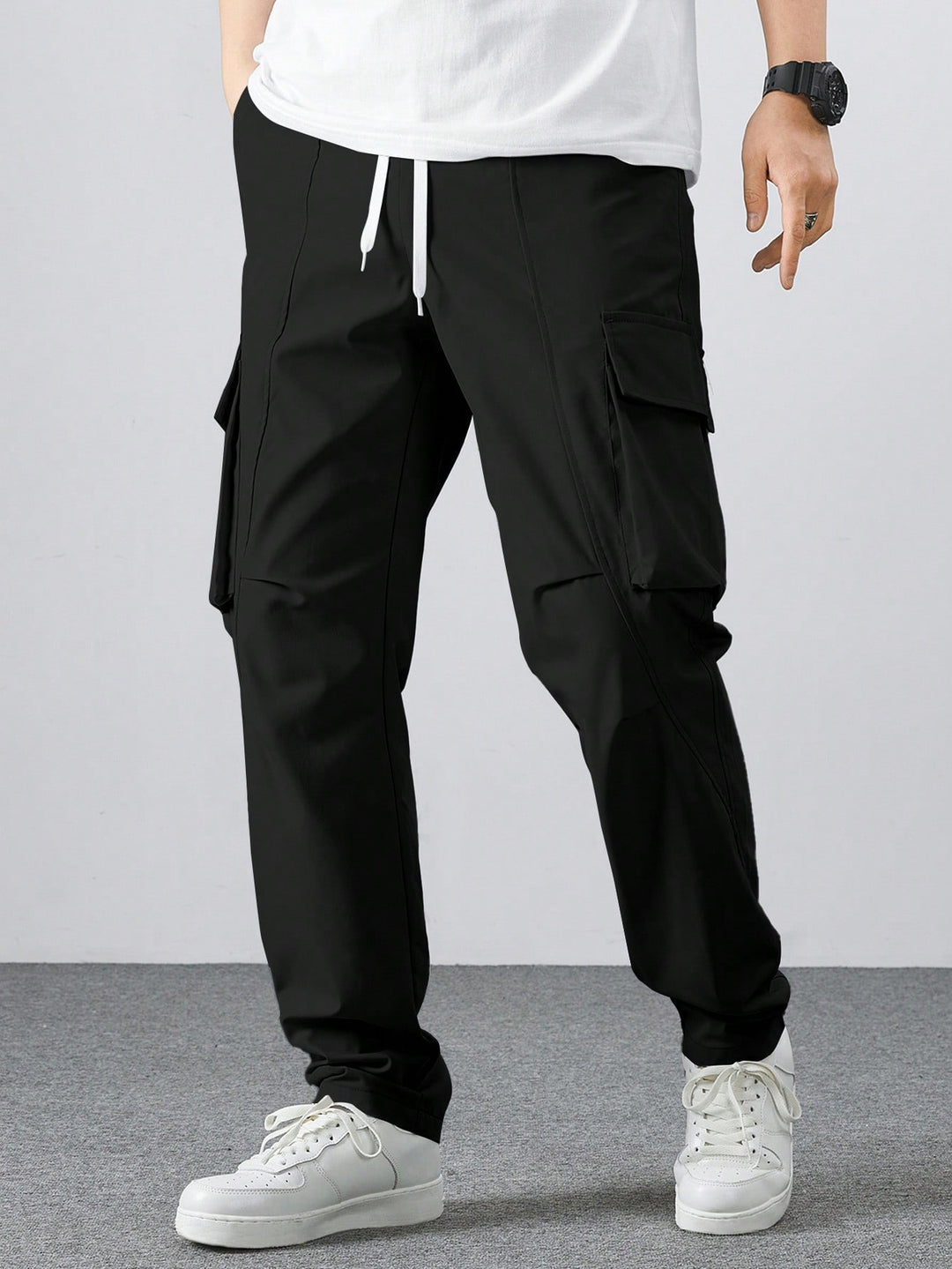 Pantaloni SHEIN, negru