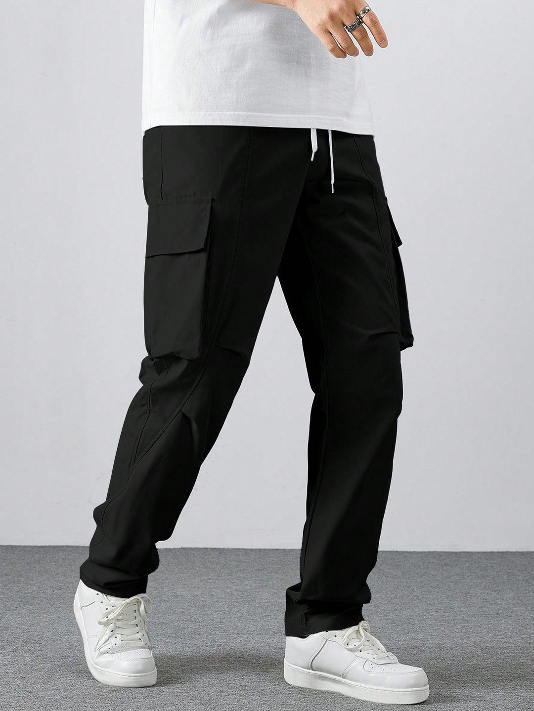 Pantaloni SHEIN, negru