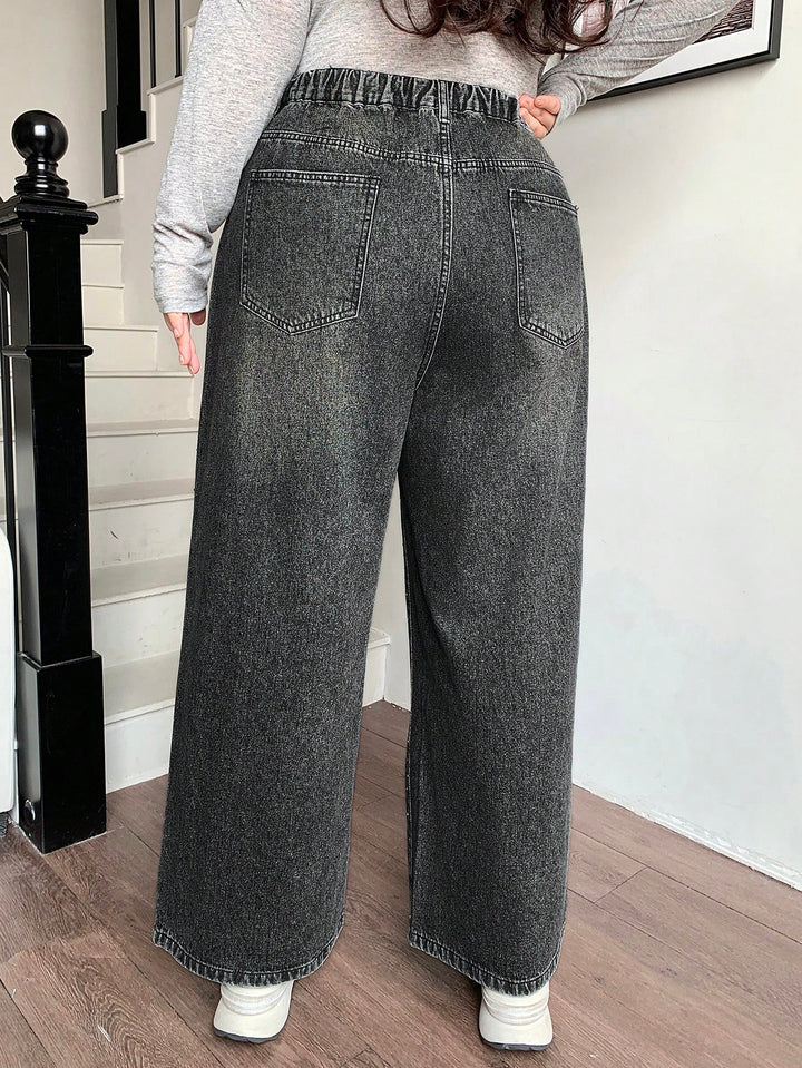 Jeans SHEIN, negru