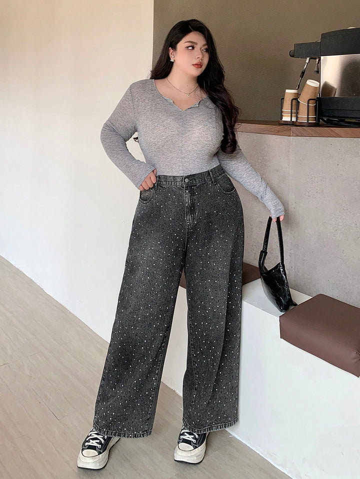 Jeans SHEIN, negru