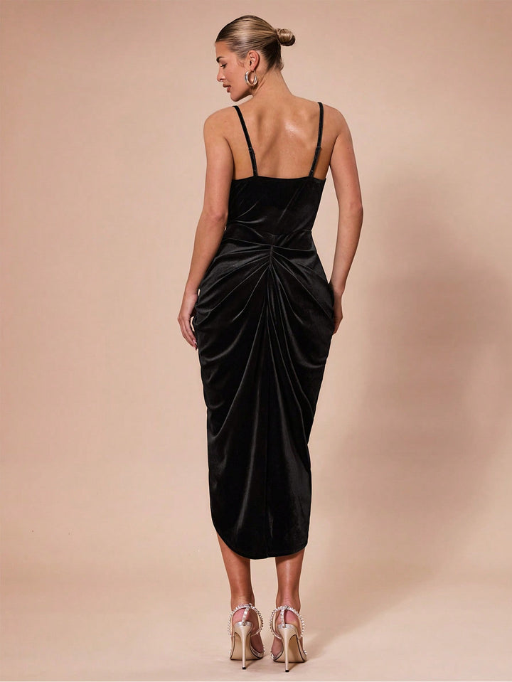 Rochie midi SHEIN, negru