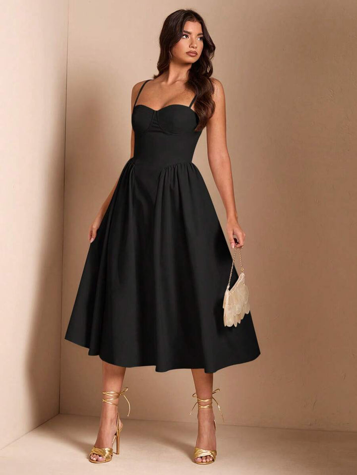 Rochie maxi SHEIN, negru