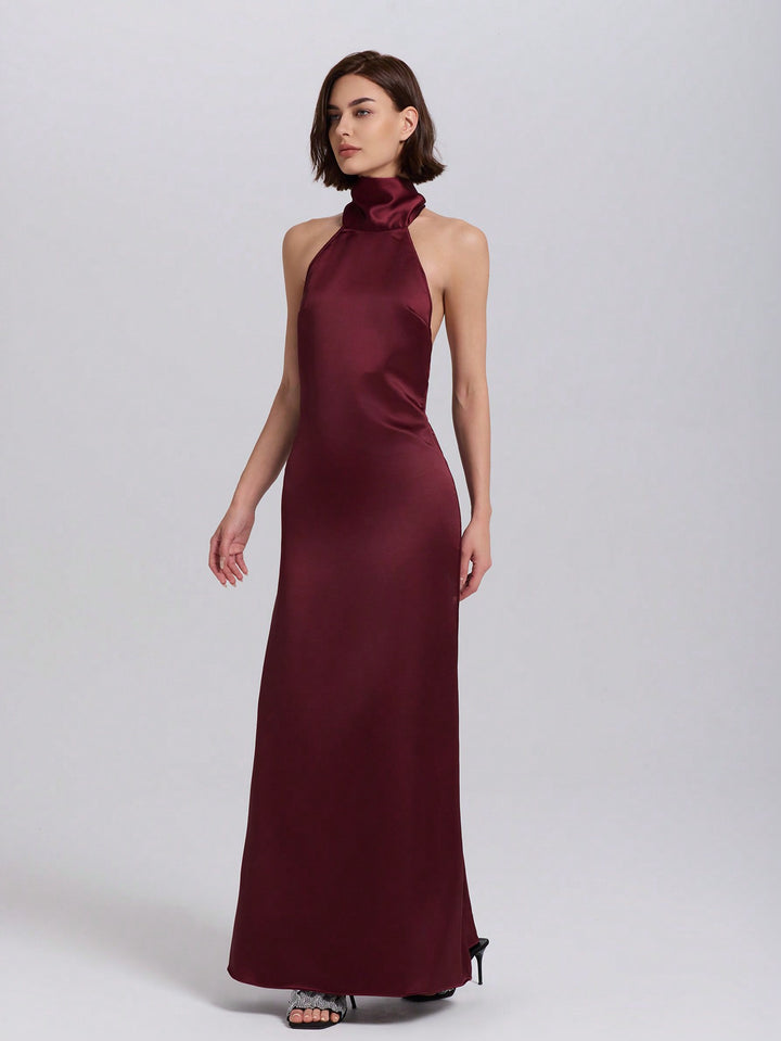 SHEIN maxi ruha, piros