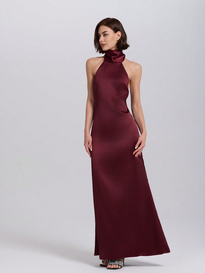 SHEIN maxi ruha, piros
