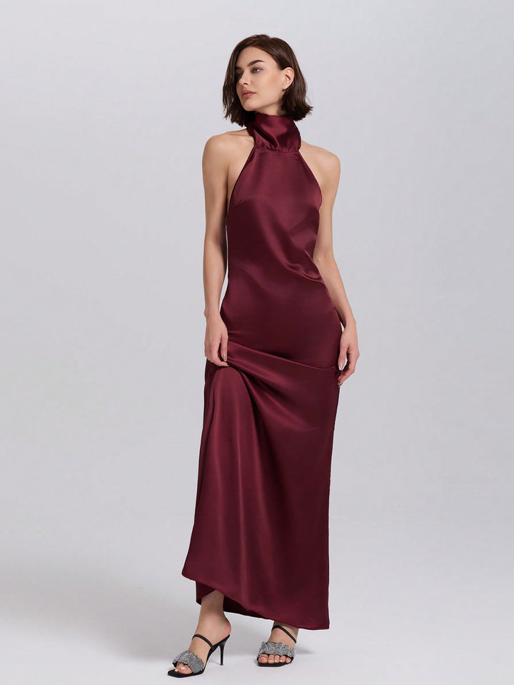 SHEIN maxi ruha, piros