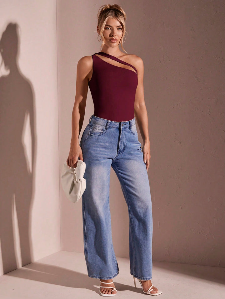 Body SHEIN, vișiniu