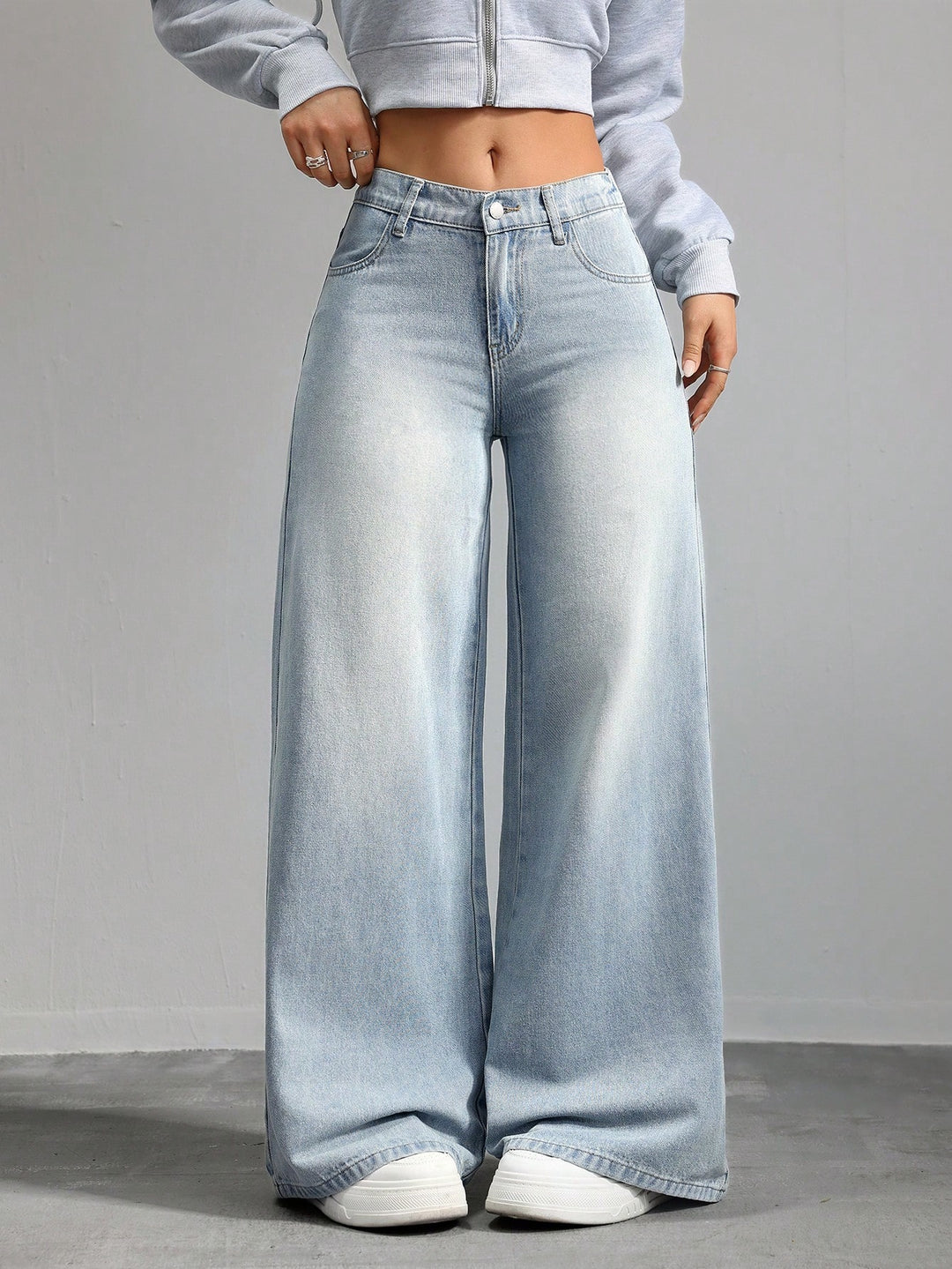Jeans SHEIN, albastru