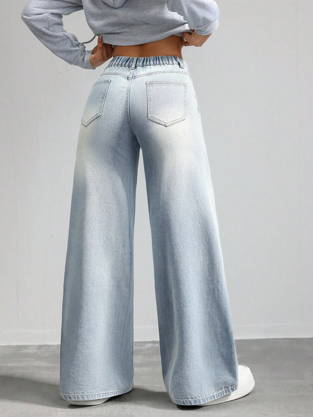 Jeans SHEIN, albastru