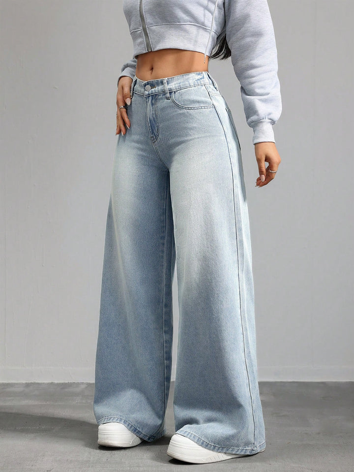 Jeans SHEIN, albastru
