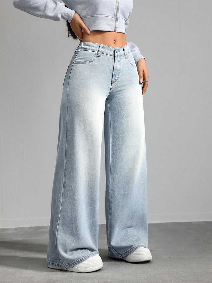 Jeans SHEIN, albastru