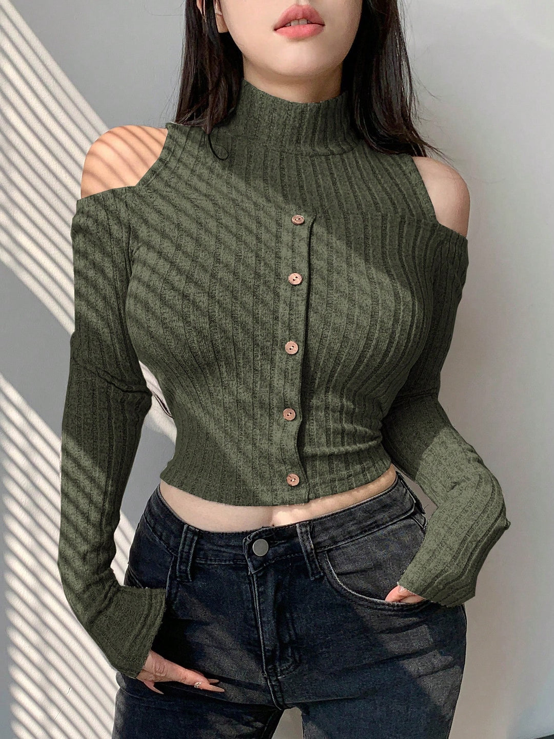 Tricou SHEIN, verde